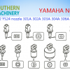 Yamaha nozzle 301A 302A 303A 304A 306A 309A 311A 312A - 图片 3